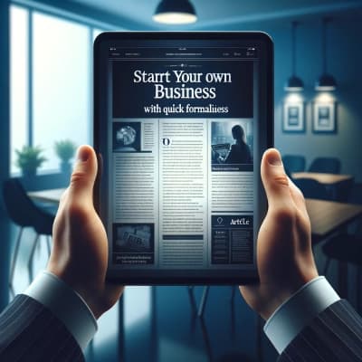 Illustration of a business concept