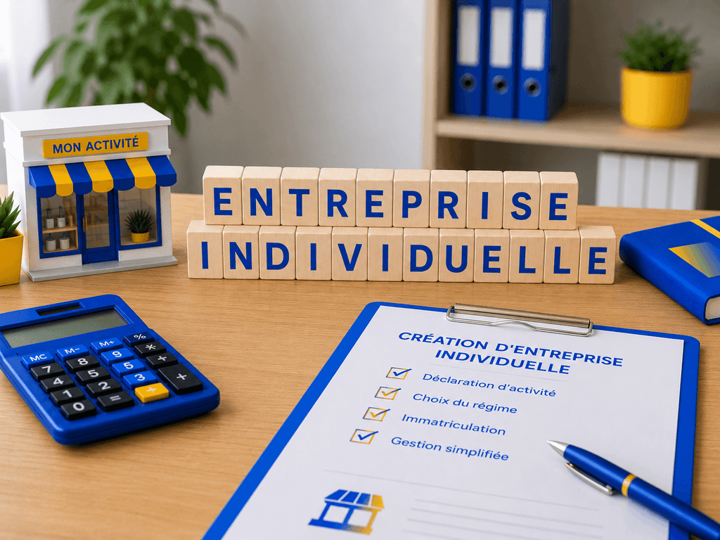Illustration of a business concept